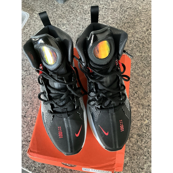 Size 12- Nike Air Zoom GT Jump Black Red main image 11